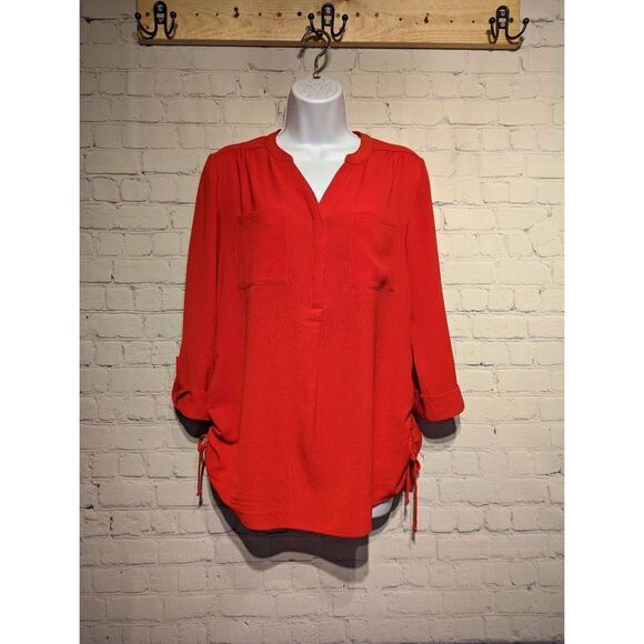 Roz & Ali flowy loose fit blouse size medium - Picture 1 of 4